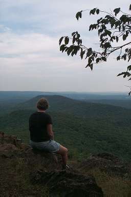 bendy with view from mt.norwottock